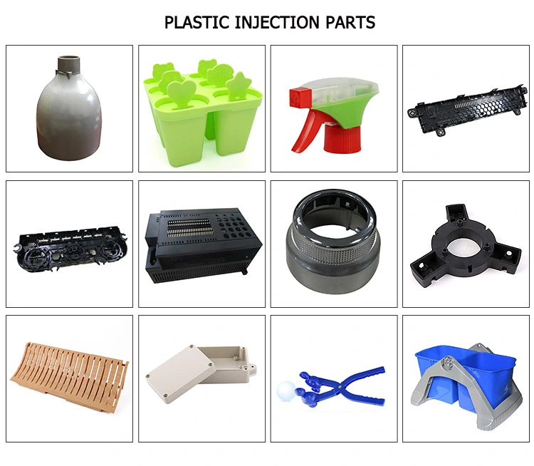 Customized Nylon ABS PP HDPE Parts Injection Molding