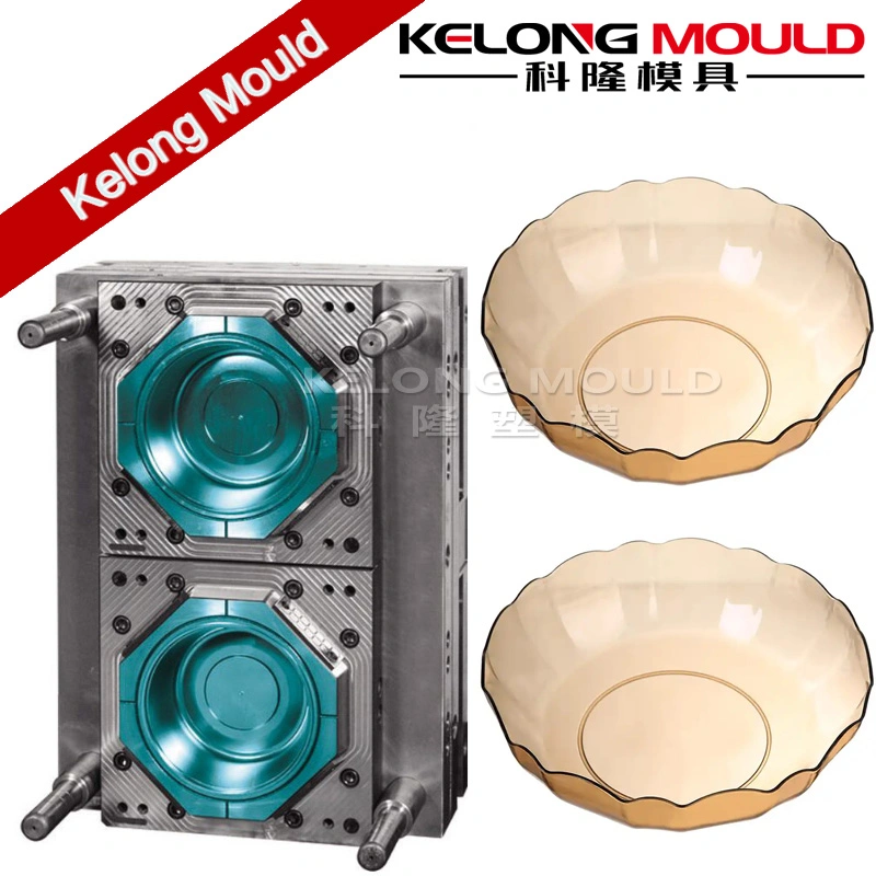 High Quality Round Plate Fruit Storage Plastic Injection Plate Mould