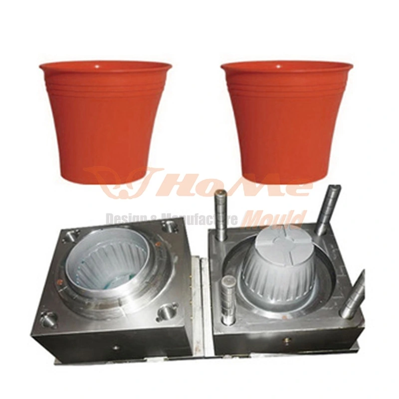 Plastic Disposable Thin Wall Injection Flower Pot Injection Mould Planting Vase Injection Moldings