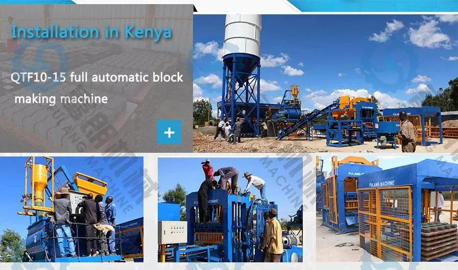 Widely Used in Africa Semi-Automatic Cement Brick Production Line