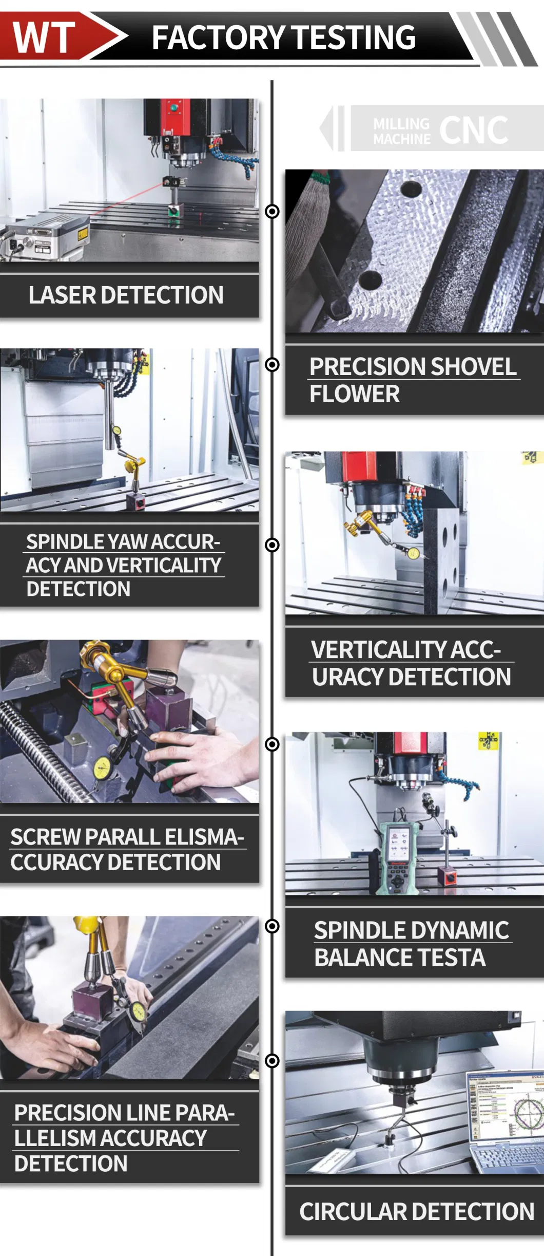 3 Axis Hard Rail Guideway CNC Milling Drilling Vmc Machine Tools for Metal Mould Processing