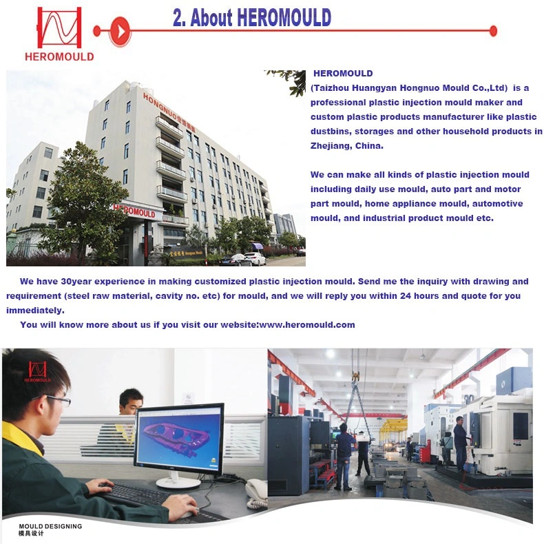 Plastic Injection Moulds Large Logistic Heavy Duty Customized Stardard Rackable HDPE Pallet Mould Heromould