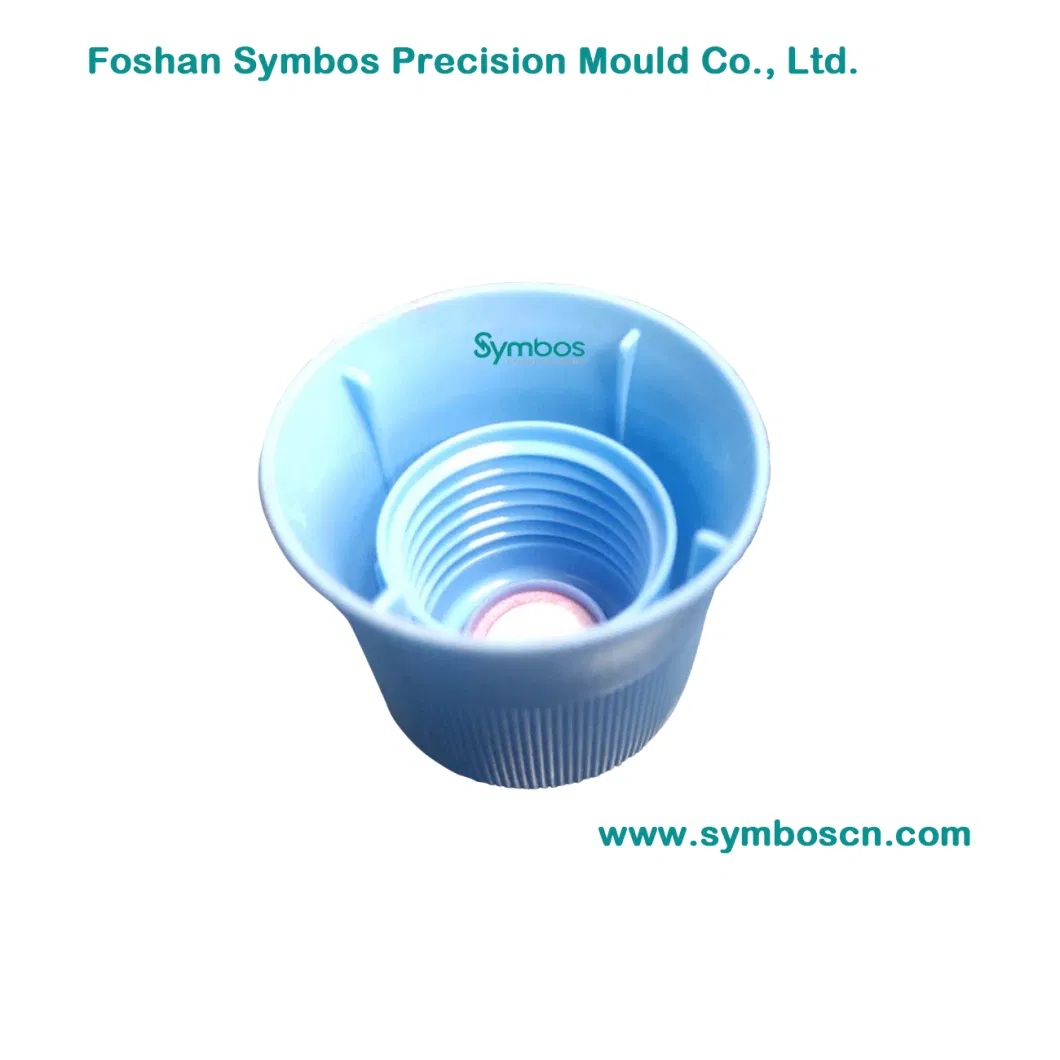 Professional OEM Complex Inner Outer Teeth Plastic Injection Mould Molding for Bottle Cap Screw Cap Plastic Flip Cap House Hold Products with Cap