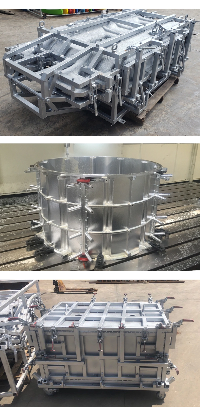 Rotational Molding Die Casting Steel Mold Roto Mould for Plastic Barricade Rotomolded