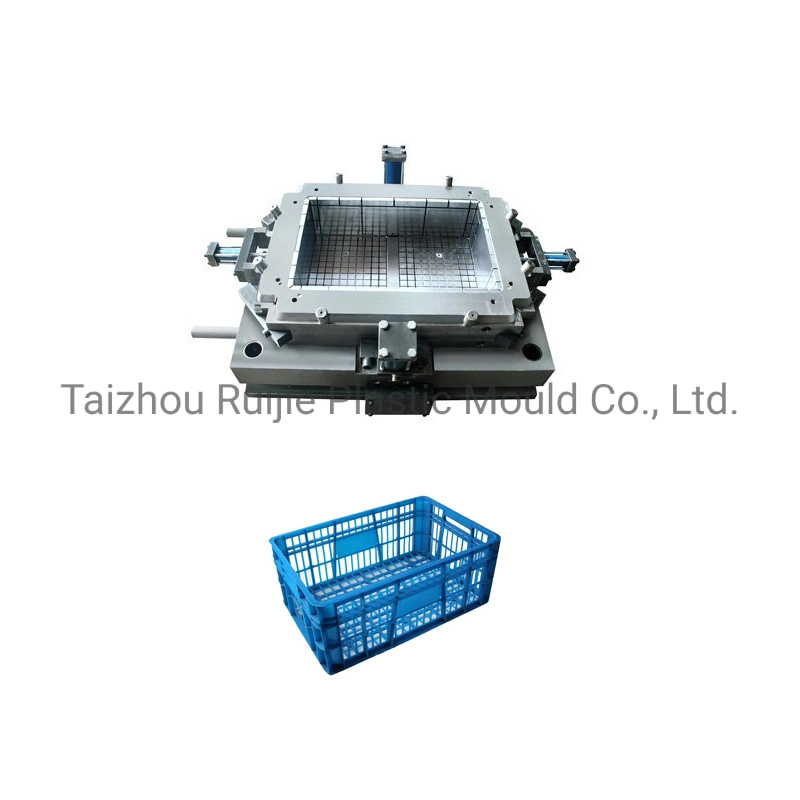 Custom Precious Plastic Resin Crate Mold Tool Storage Turnover Box Injection Mould