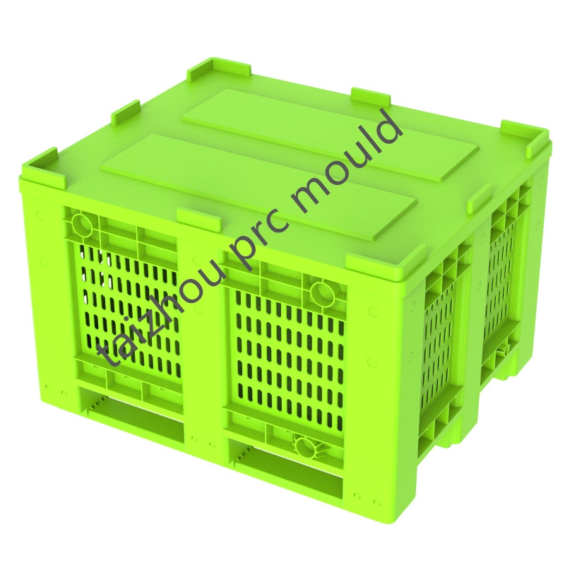 Customized Plastic Industrial Pallet Box Crate Dustbin Injection Mould/Mold/Molding/Molds