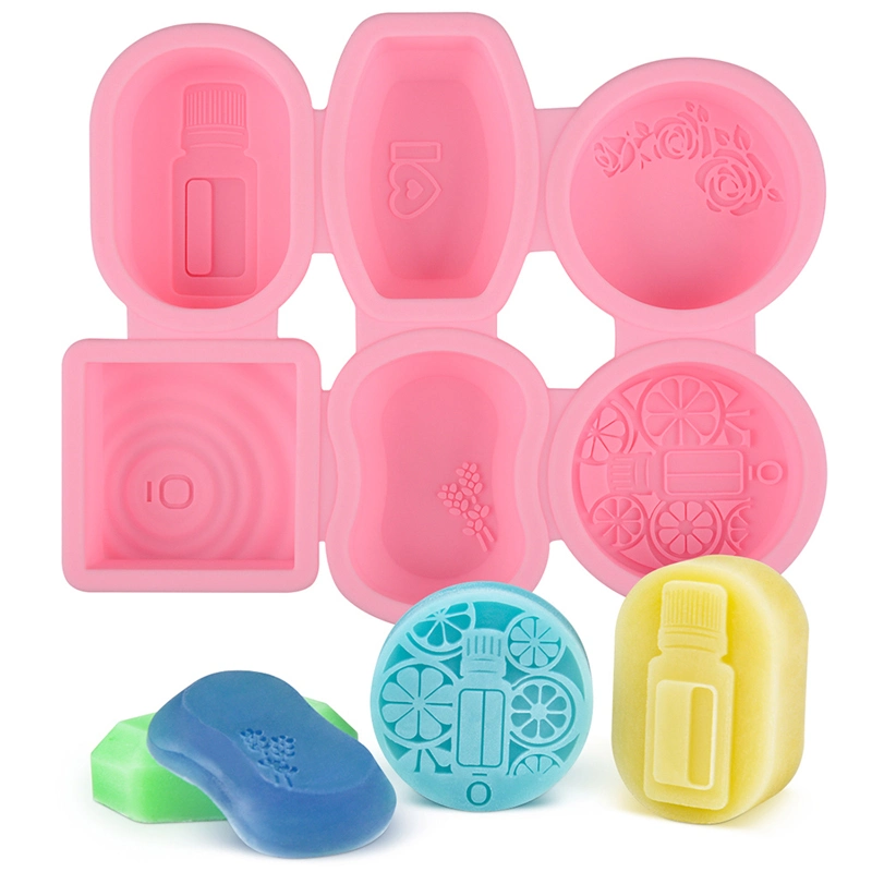 Wholesale Flower Shape DIY Chocolate Soap Jelly Pudding Silicone Mold