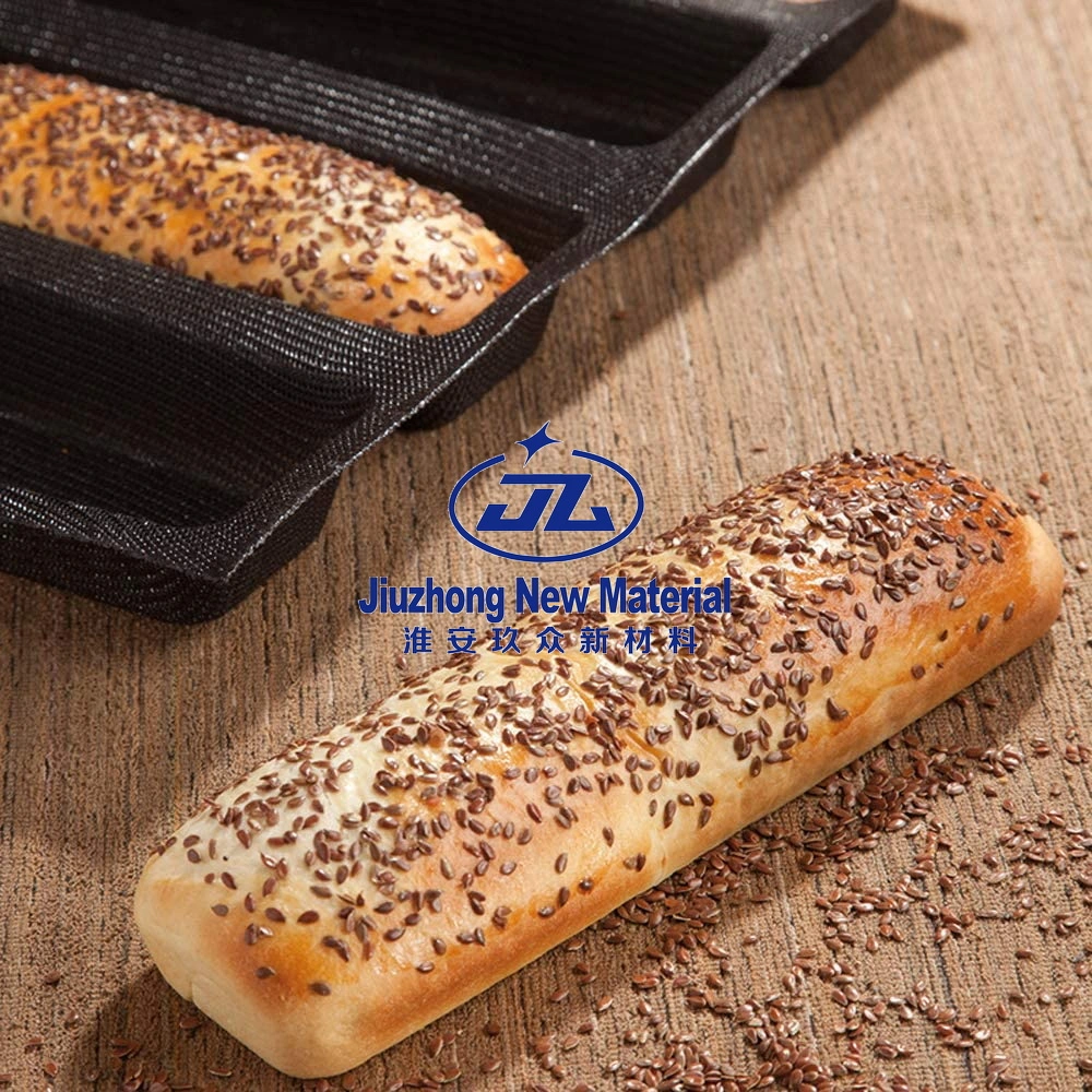 20% off Hot Sale BPA Free Non-Stick Silicone Bread Forms Silicone Bake Bread Forms Silicone Baguette Pan Square Shape Mold