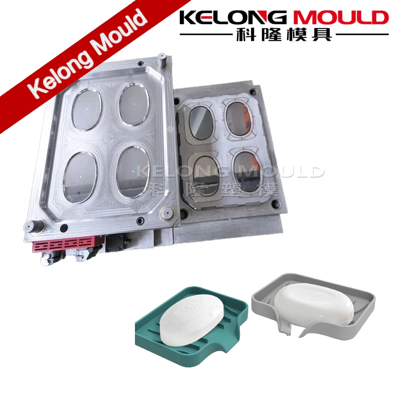 Customized Injection Plastic Commodity Mould Bathroom Soap Storage Box Lid Mould