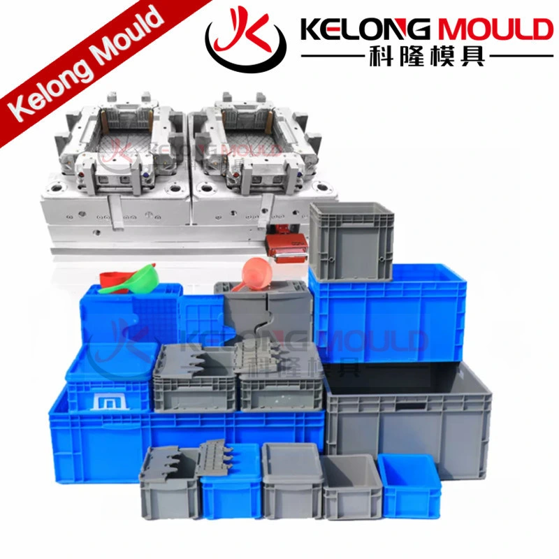 Plastic Injection Mould of HDPE Transport Vegetable Crates Mould