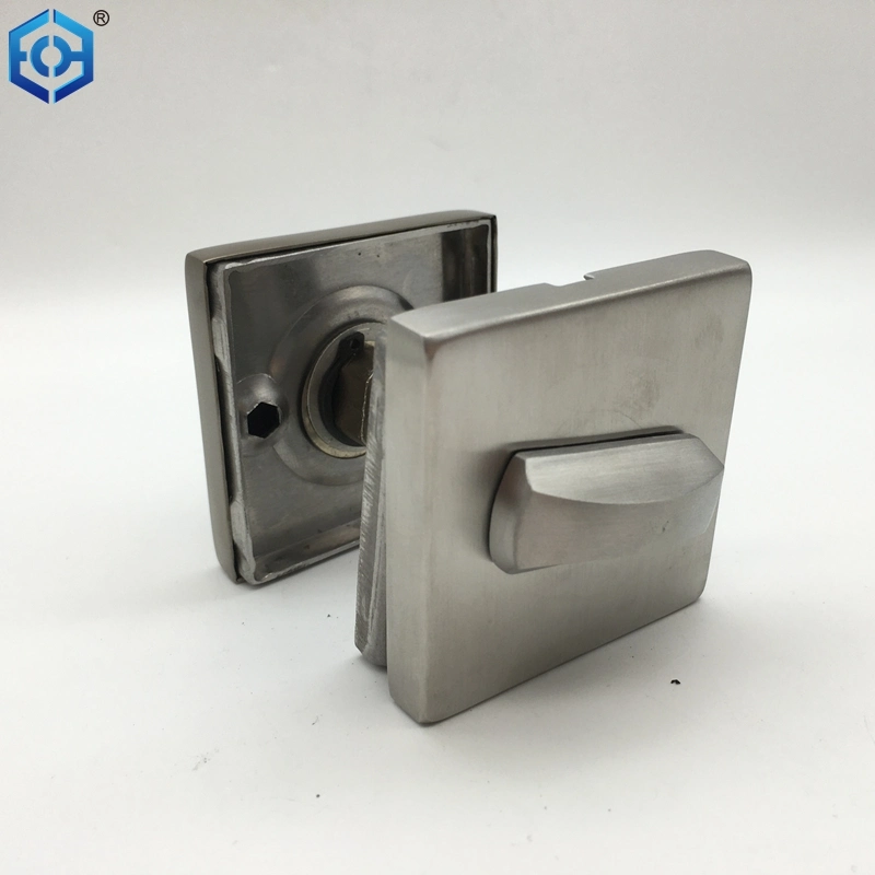 Square Stainless Steel Thumb Turn and Release with Indicator