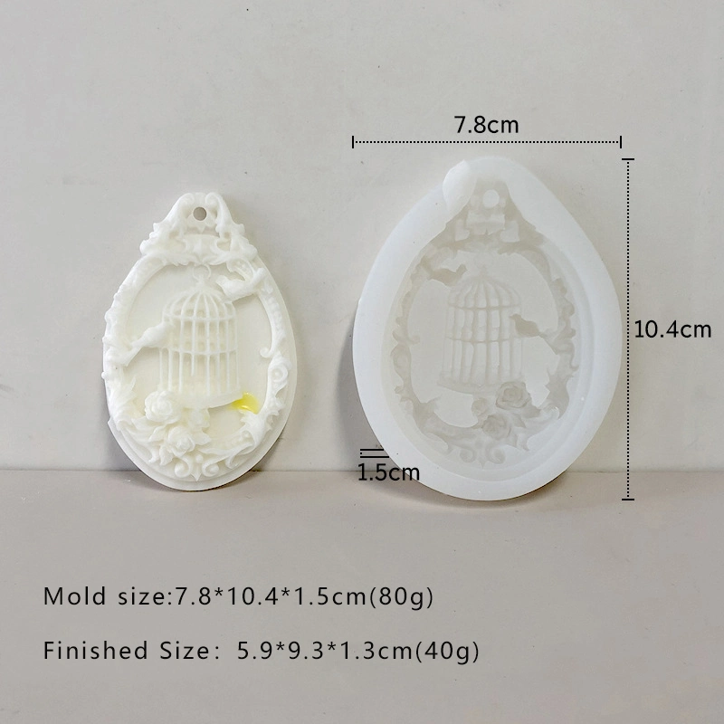 New 3D Embossed Resin Drip Molds Creative Multi-Shape DIY Handmade Pendant Molds Candy Chocolate Silicone Molds