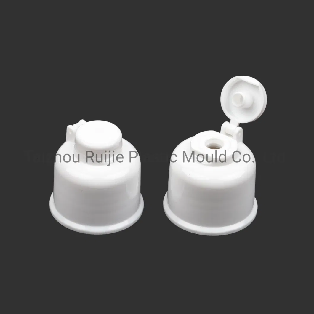 Custom Plastic Injection Bottle Lid Closure Mold Flip Top Cap Mould