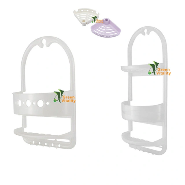 Wall Mounted Plastic Shower Rack Organizer Mould, Plastic Injection Mould