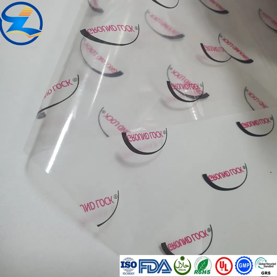 Heat-Sealing Pet Films/Molding for Waterproof Packaging Pet Bottle Labels