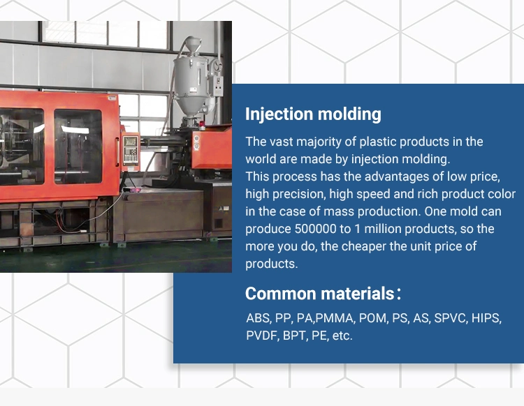 Factory Custom ABS/PVC/PP/PE/Nylon Injection Molding Parts Custom Plastic Products