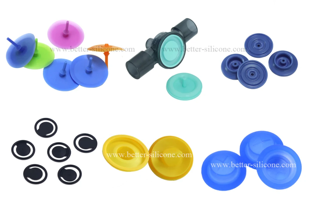 Rubber Compression Molded Molding for Silicone One Way Valve