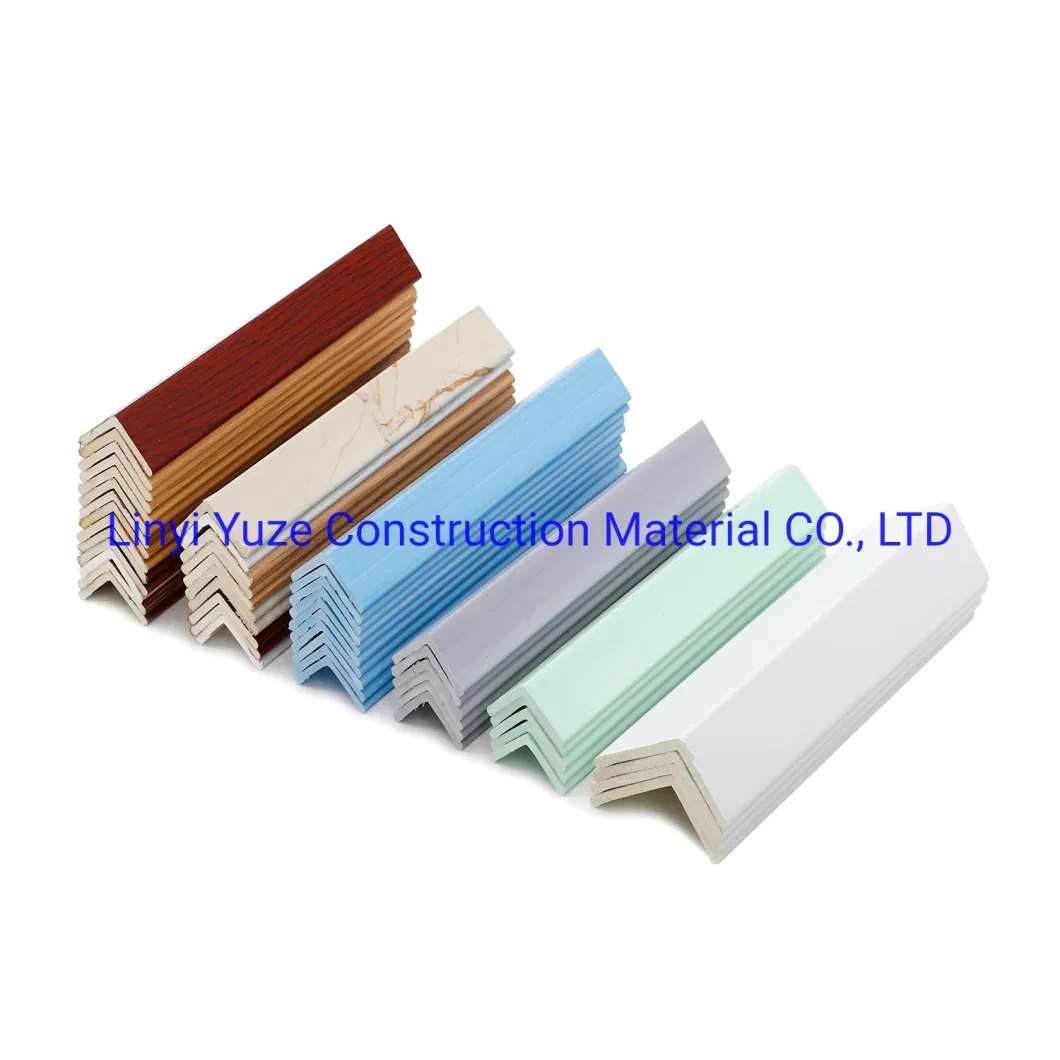 Wall Panel Finishing Trim Moulding Line White Clean Plastic Wholesale Crown Molding Decorative PVC