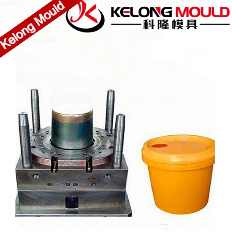 Cheap Round Shape 20L HDPE Plastic Water Bucket Molds Champagne Tank Mould