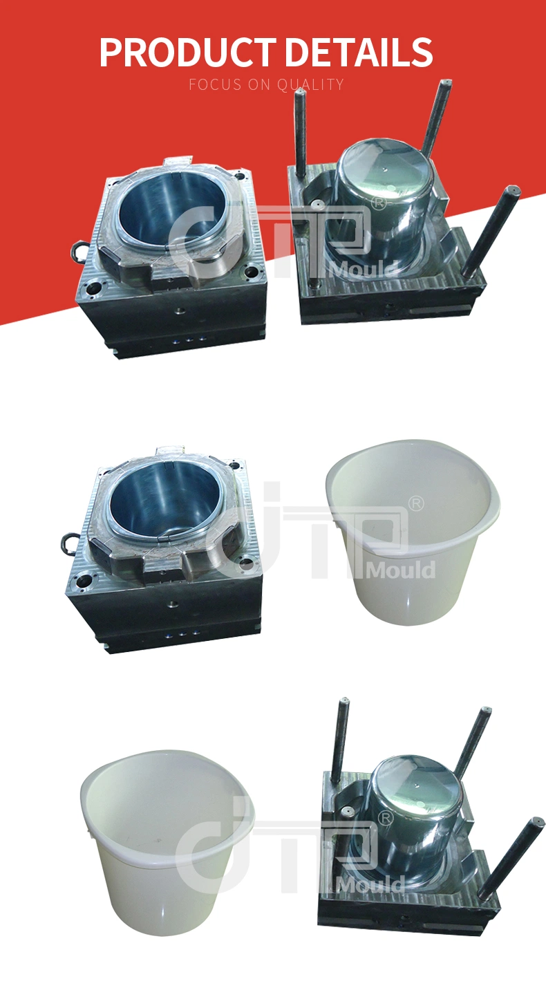 Customized Design Square Shape Water Bucket Mould