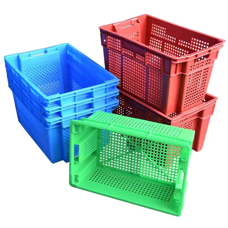 Storage Plastic Injection Resin Crate Mould Manufacture