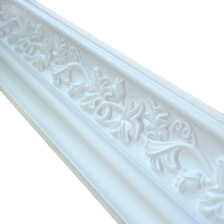 Corrosion Resistance Polyurethane Building Materials Interior Decoration Ceiling Moldings 103mm / 4 Inch Width