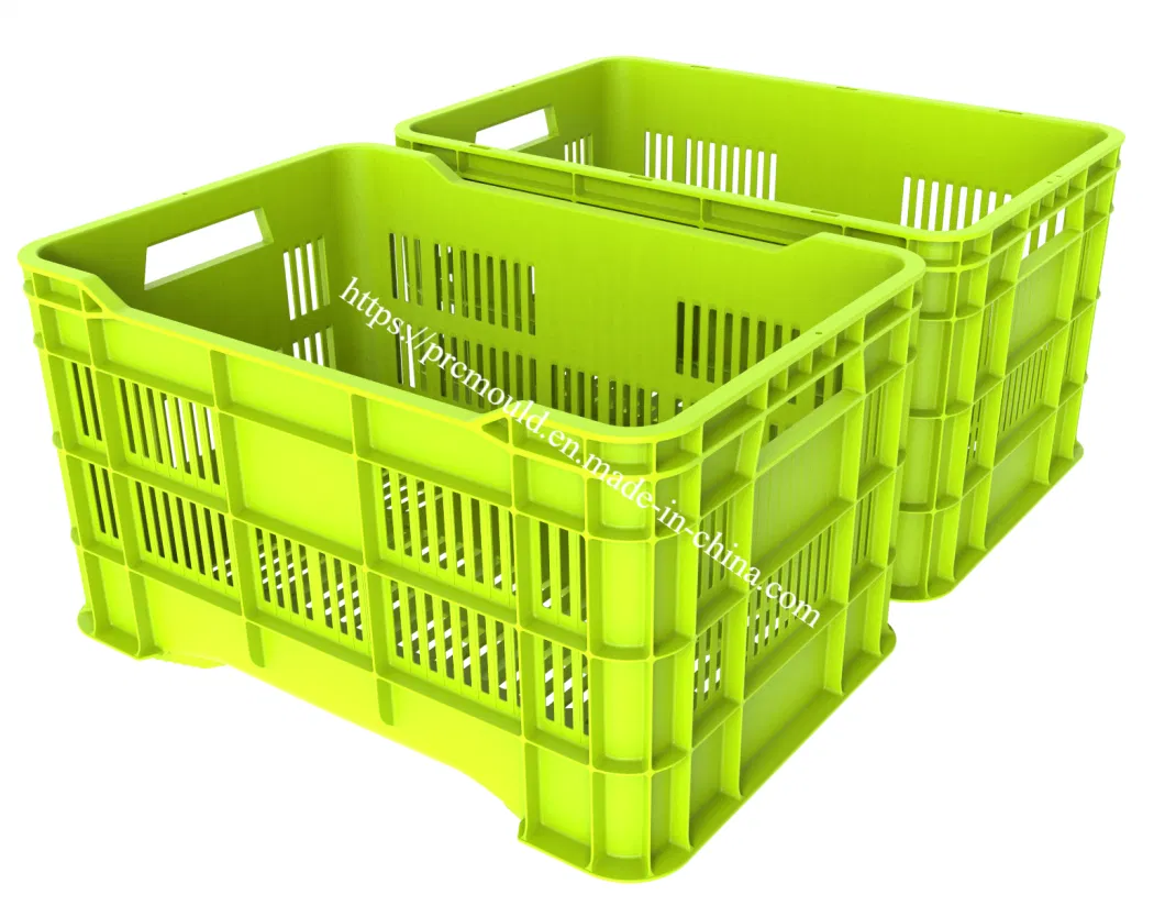 Vegetable Fruit Transportation Crate Container Box Plastic Injection Molds/Mold/Mould/Moulding