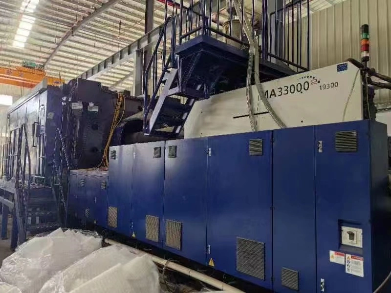 Haitian Ma33000 Big Plastic Bucket Servo Motor 3300 Tons Injection Molding Machine Factory Supply