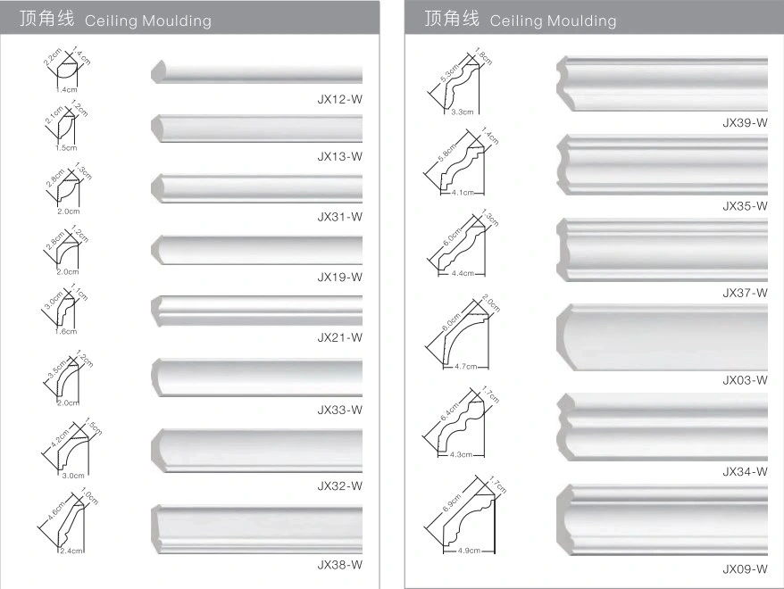 PS Skirting Molding/Decorative Molding of PS Polystyrene Ceiling Ceiling 15 Cm Wide Wholesale Customization From China Market