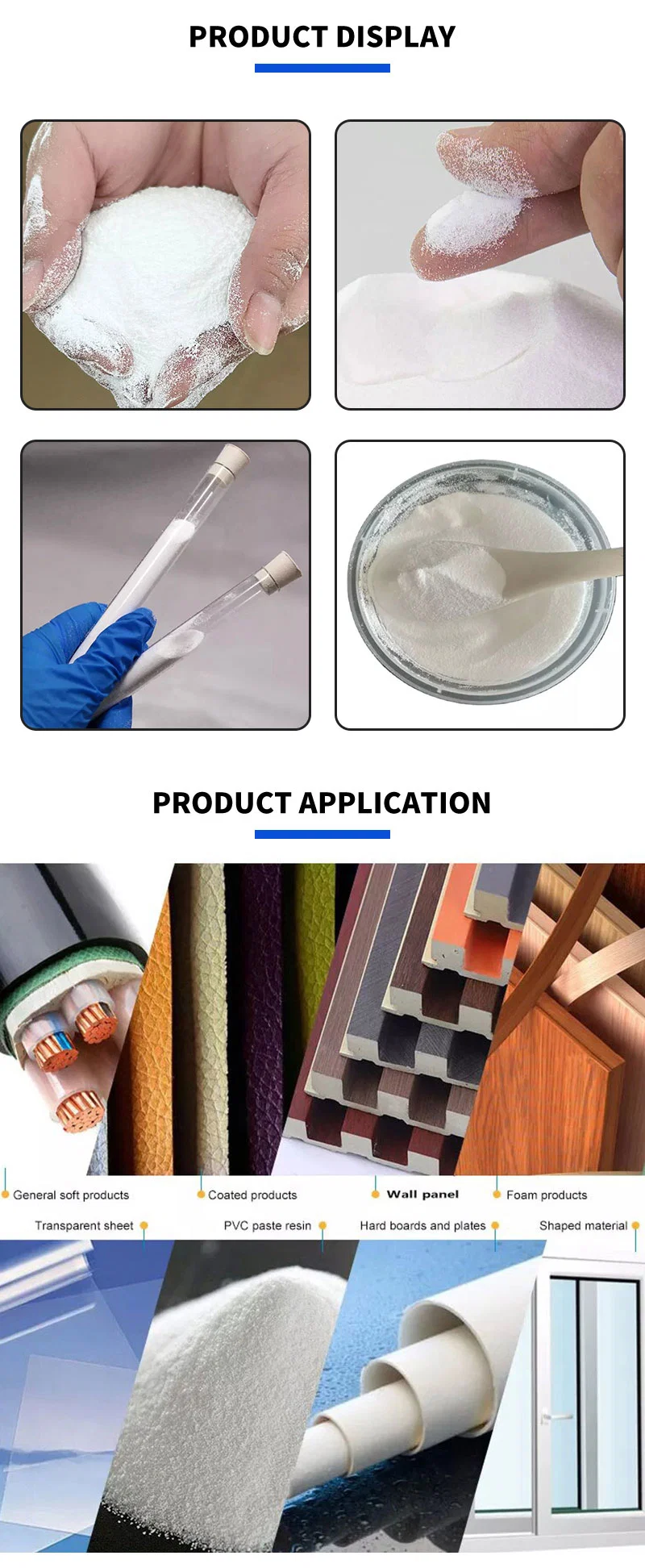 PVC Resin Sg5 Polyvinyl Chloride Resin Grade Sg5 Injection Molding Grade Industrial Grade Best Price