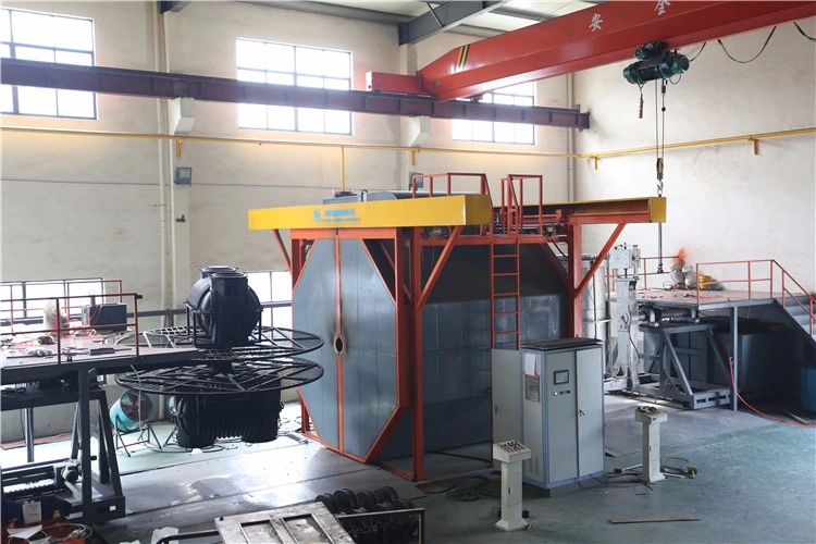 Plastic Product Making Rotational Moulding Machine Rotomolding Machine for Water Tank Manual Plastic Moulding Machines