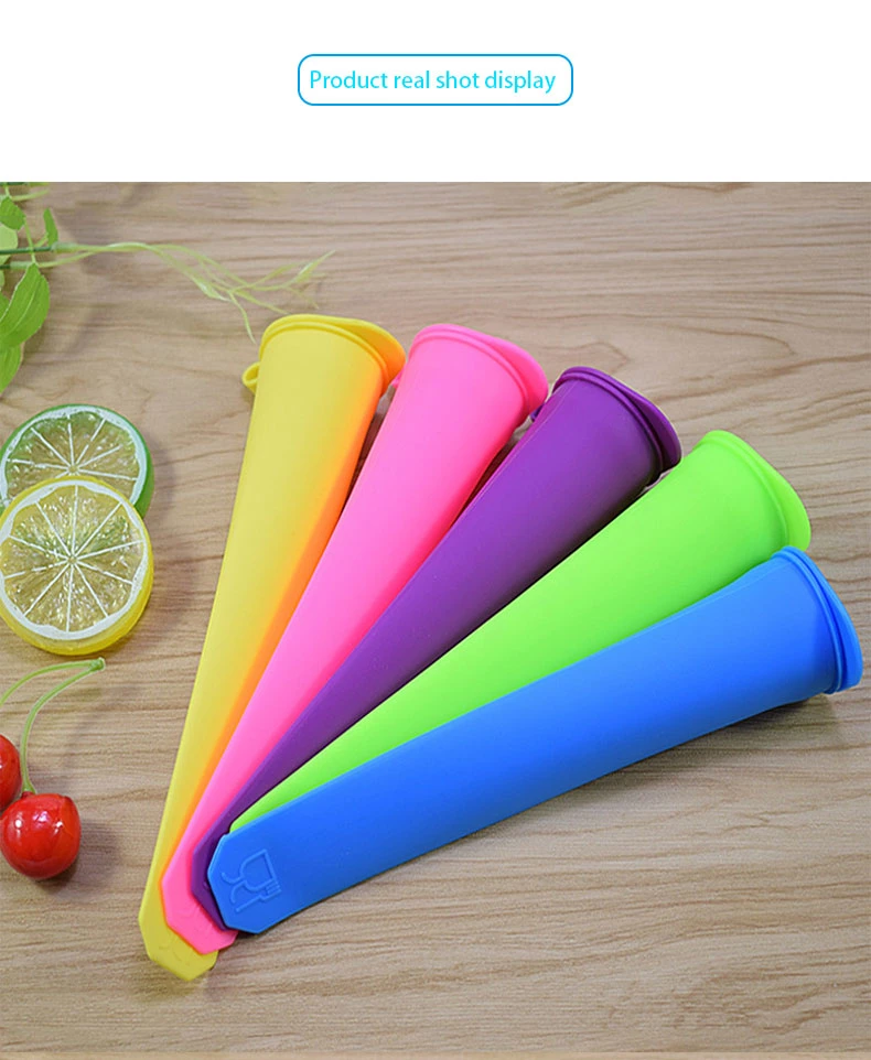 Ice Moulds Corn Shape Silicone Home-Made Ice Cream Mould Popsicle Maker Mold