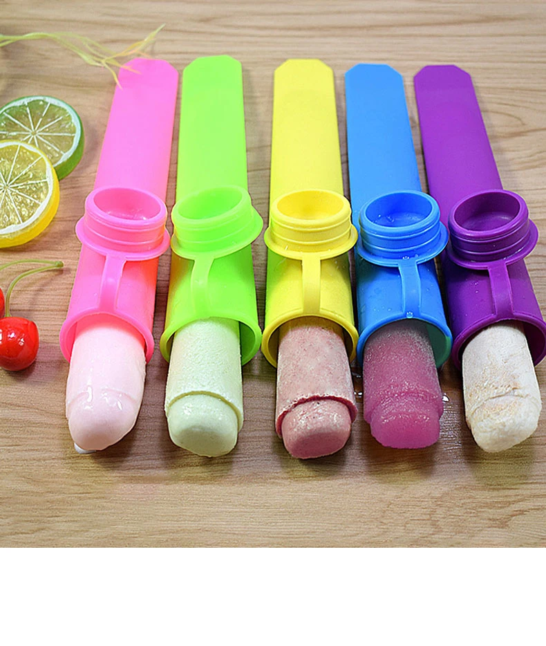 Ice Moulds Corn Shape Silicone Home-Made Ice Cream Mould Popsicle Maker Mold