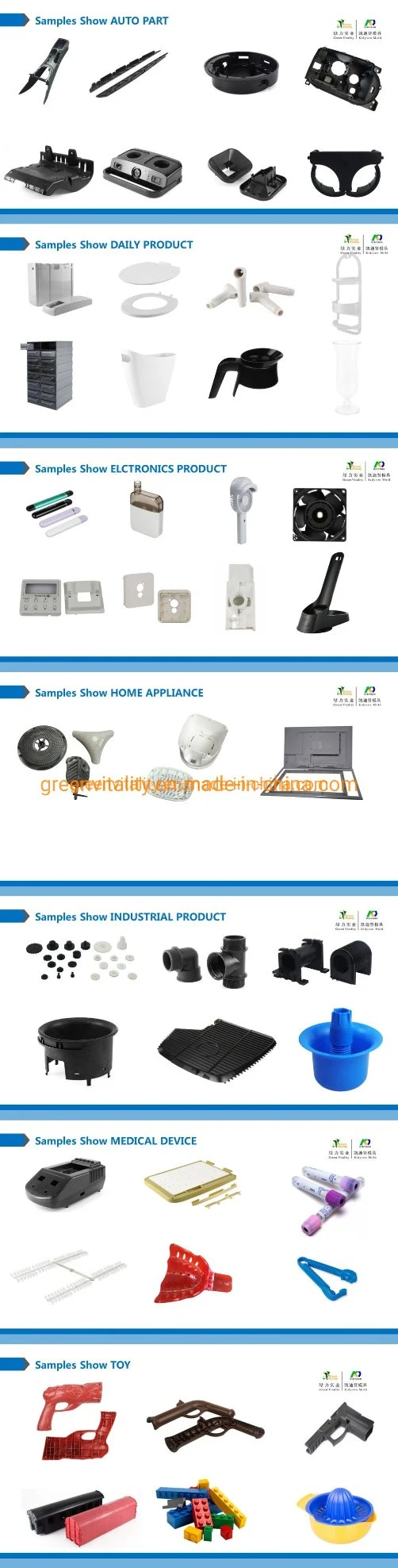 New Design Precision Plastic Injection Molding for Vacuum Cleaner