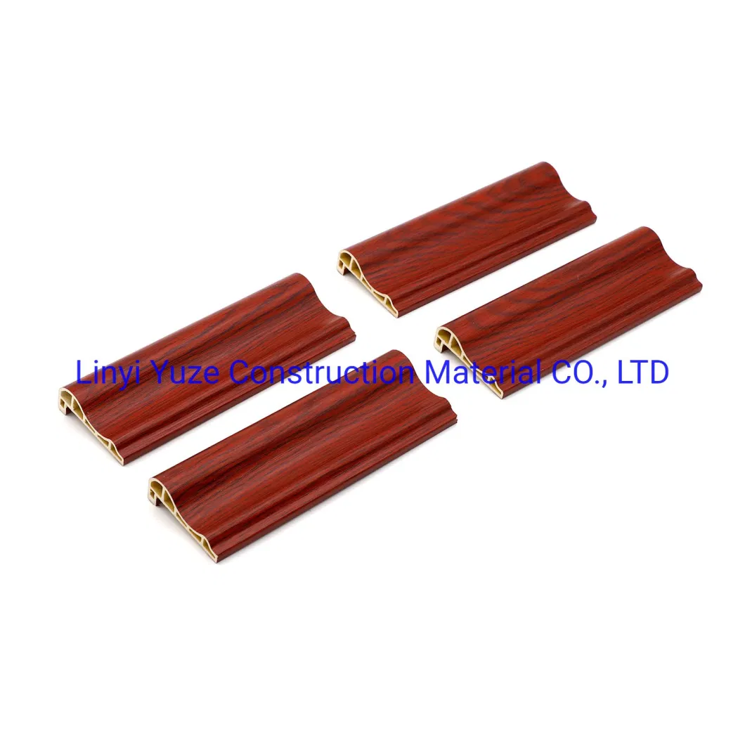 Wall Panel Finishing Trim Moulding Line White Clean Plastic Wholesale Crown Molding Decorative PVC