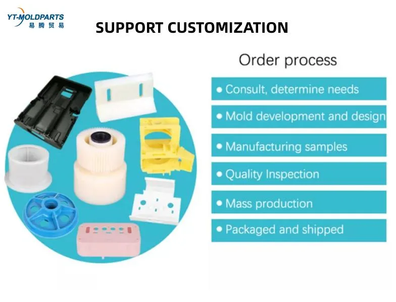 Grinding Insert Molding Parts Plastic Molded Part