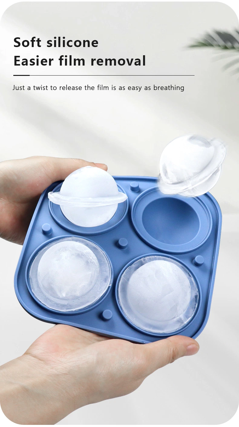 Custom Mold Silicone Ice Cubes Maker Tray 3D Shaped Ice Cube Mold