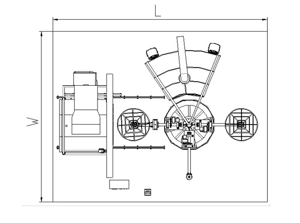 Good Quality and After Sales Oven Rotomolding Plant Machinery Rotational Molding Machine