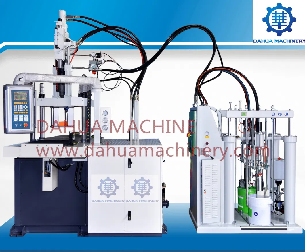 Liquid Silicone Rubber Cables Rotary Table 85ton Injection Molding Machine