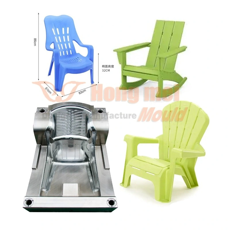 HDPE Poly Resin Durable Outdoor Furniture Beach Garden Adirondack Chair Injection Mould