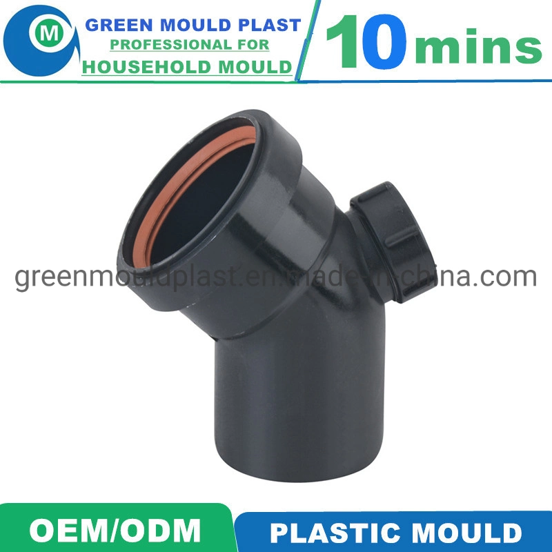 High Quality Plastic Injection Flare Pipe Fitting Mold Manufacturer