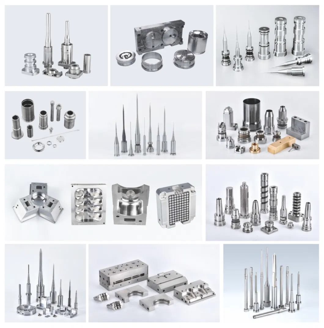 Non-Standard Precision Hardware Accessories Grinding with Teeth Die Kernel Core Cavity Pen Molding Glue Injection Mold Before and After Mold Insert