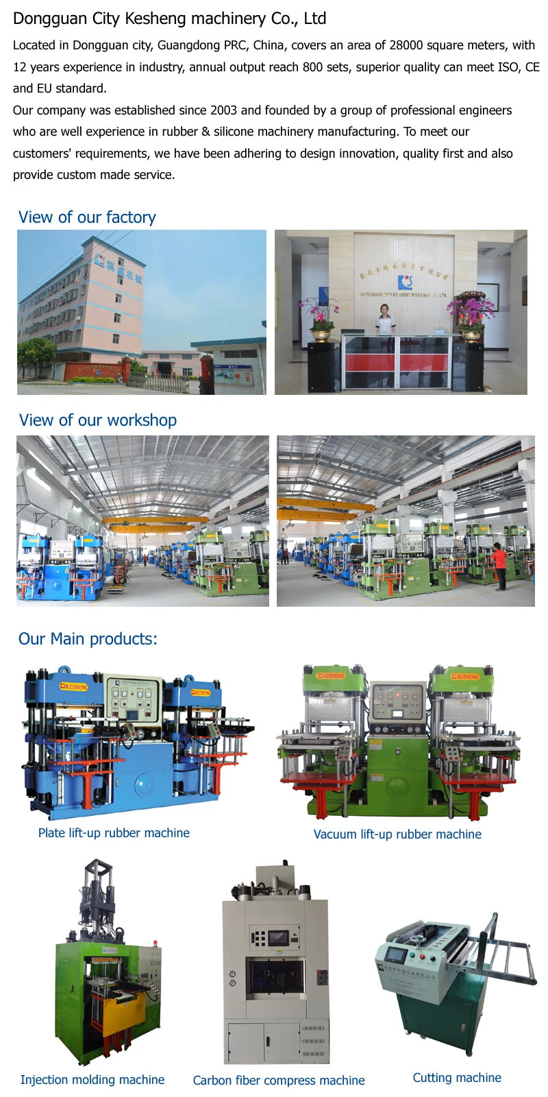 High Quality Microinjection of Silicon / Rubber Injection Machine with Ce