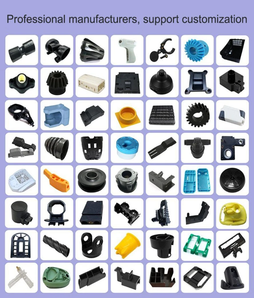 OEM/Customized Vacuum PP/PC/PE/ABS/PVC/PS/POM/Nylon Plastic 3D Injection Molding Parts