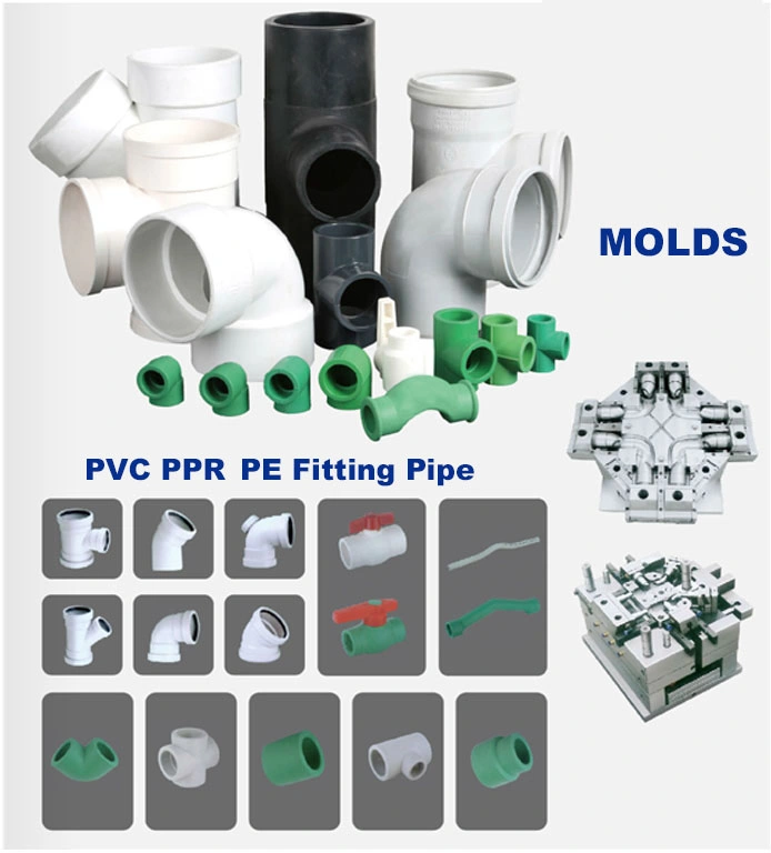 PVC PPR 20mm-160mm Injection Pipe Fitting Mould/Mold