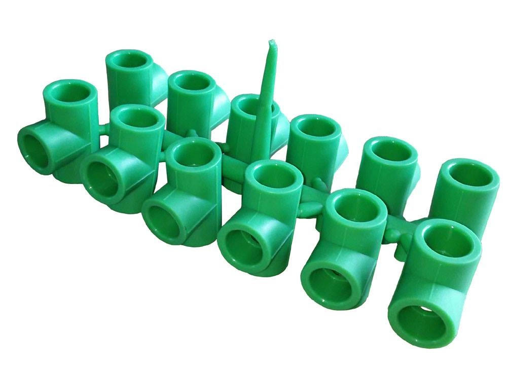 Plastic PVC / PPR / PP Pipe Fitting Injection Molds