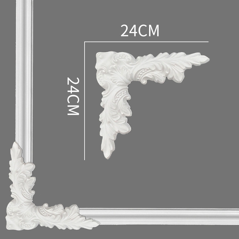 Factory Wholesale Plastic Cornice Decorative PU Molding Polyurethane Corner Molding for Ceiling