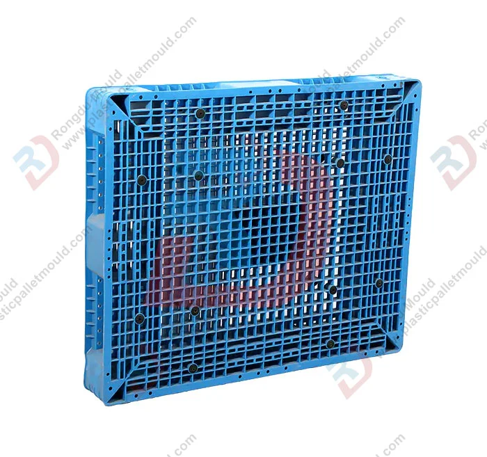 1400*1200*150 HDPE PP Double-Side Net Gird Window 4-Way-Entrance Shelf-Loading Plastic Pallet Mould