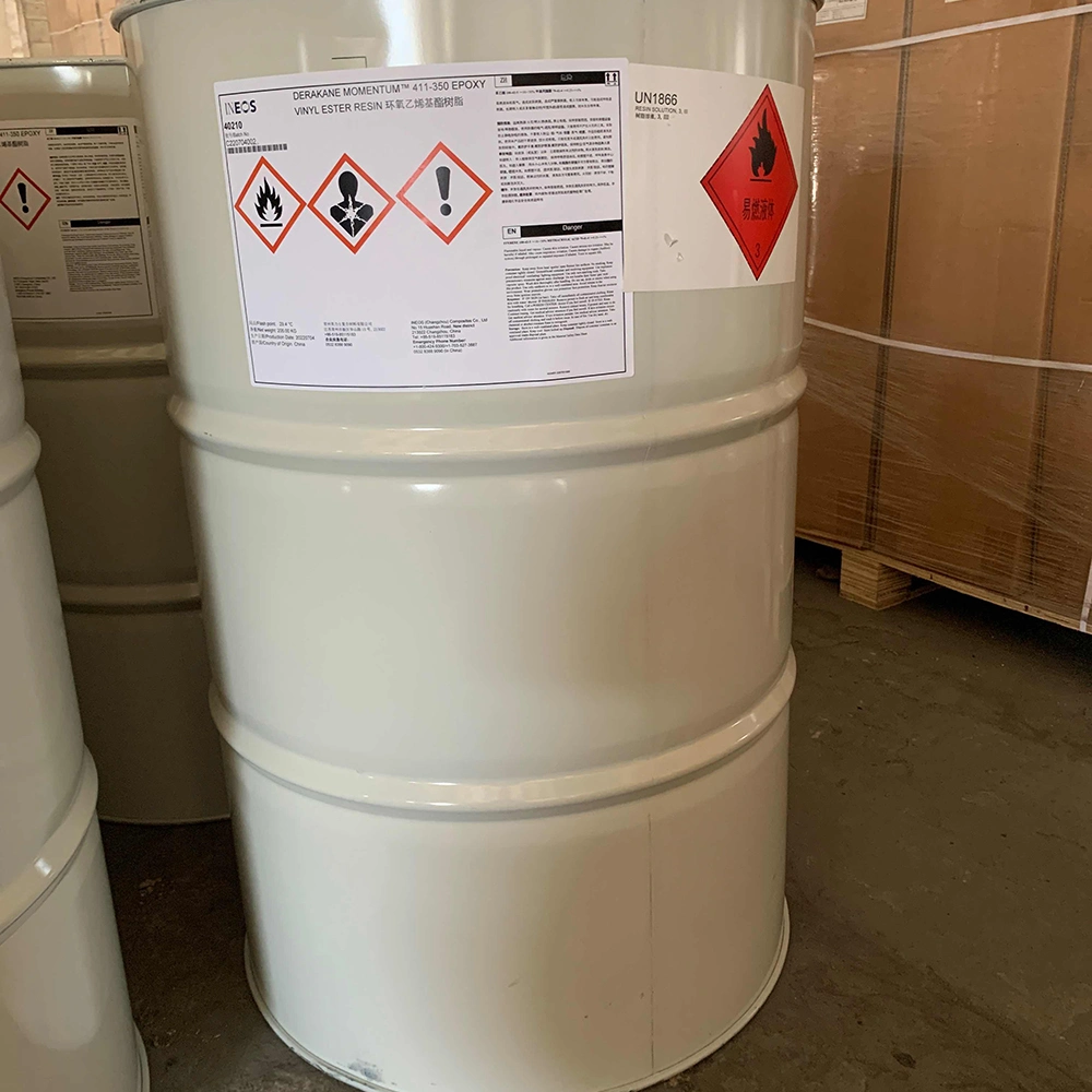 411-350ashland Liquid Epoxy Vinyl Ester Resin Based on Bisphenol-a Epoxy Resin in Chemical Processing Pulp Paper Operations