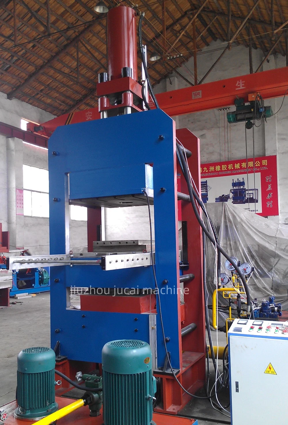 Automatic Material Feeding Rubber Heat Transfer Molding Press Machine, Rubber Hydraulic Vulcanizing Press, Silicone Rubber Injection Press